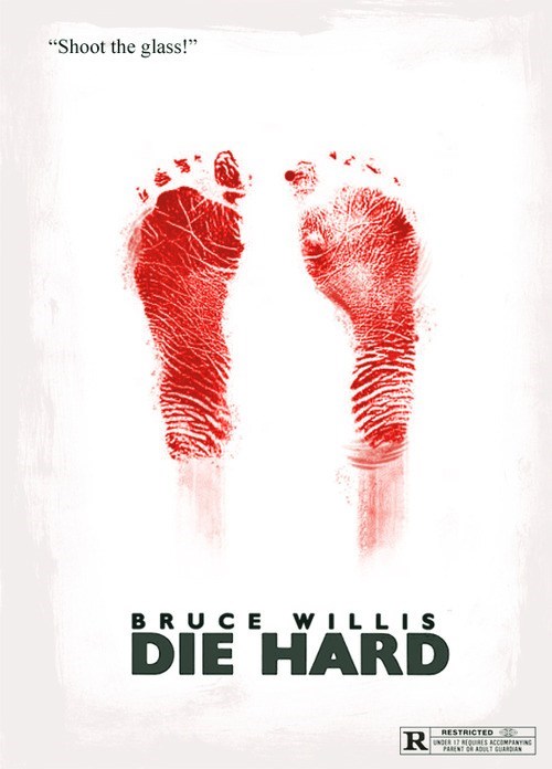 Minimalist Movie Poster: Die Hard