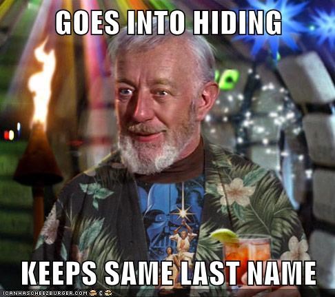 Not Very Creative Kenobi