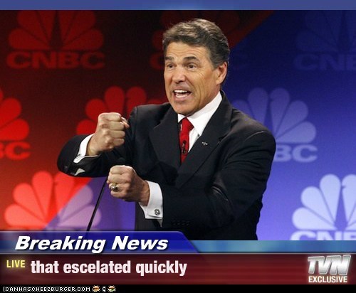 Breaking News - that escelated quickly