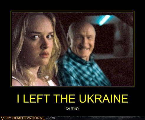 I LEFT THE UKRAINE