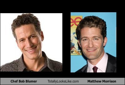 Chef Bob Blumer Totally Looks Like Matthew Morrison