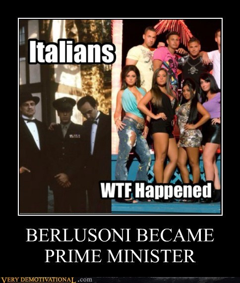 BERLUSONI BECAME PRIME MINISTER