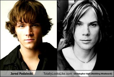 Jared Padalecki Totally Looks Like Christopher Hall (Stabbing Westward)