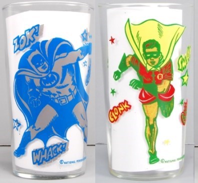 Batman & Robin Glasses in 1966