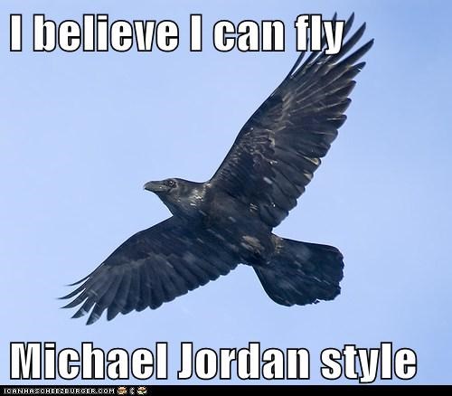I believe I can fly  Michael Jordan style