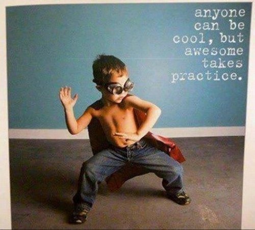 Awesome > Cool