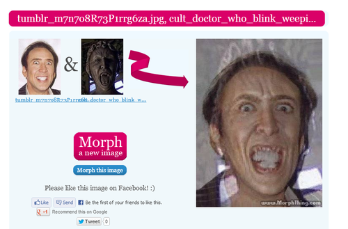 The Most Terrifying Face Morph to Date