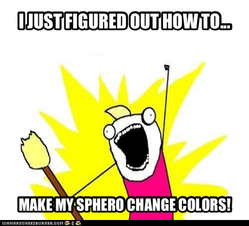 All the Sphero Colors Belong to Me