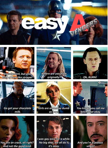 The "Easy A" Vengers