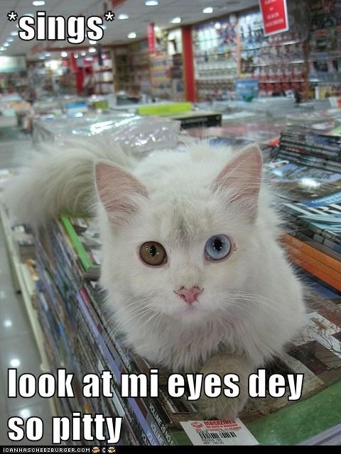 *sings*  look at mi eyes dey so pitty