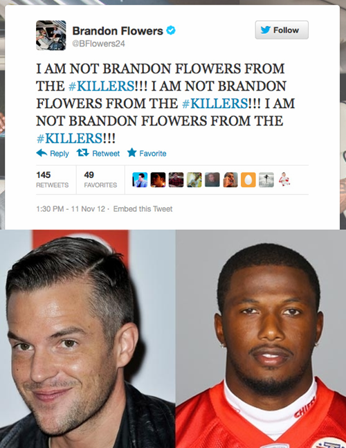 Hey, are You Brandon Flowers of the Killers?