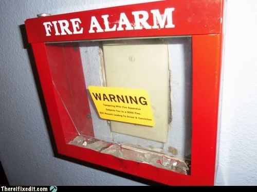 Silent Fire Alarm
