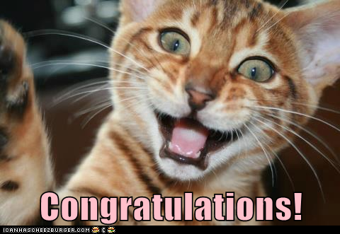 Congratulations!