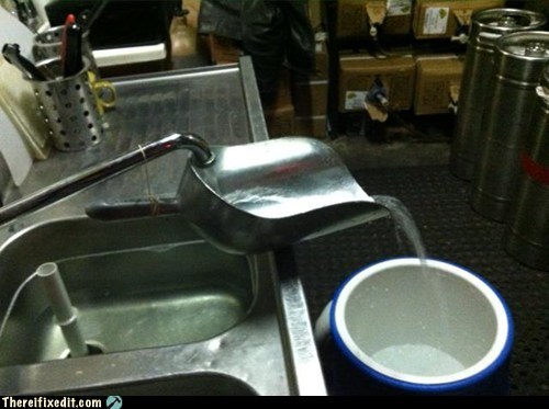 A "Pour" Workaround