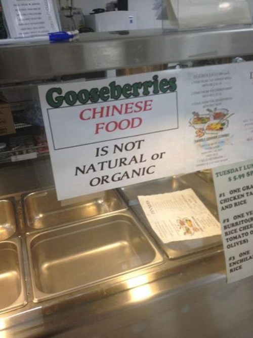 Health Food FAIL
