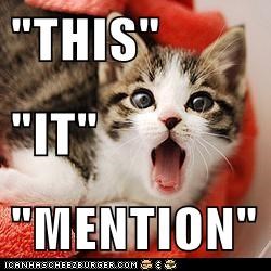 "THIS" "IT" "MENTION"