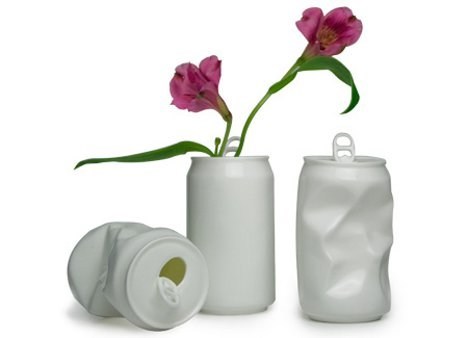 Porcelain Soda Cans