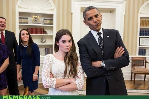 Meeting The President? Not Impressed.