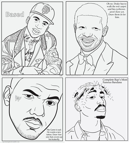 Single Topic of the Day: Rap Coloring Book