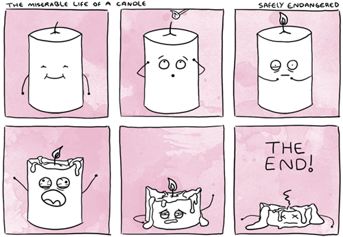 The Miserable Life of a Candle
