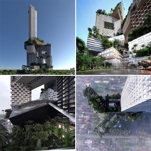 Nice Structure of the Day: Peruri 88 Proposal in Jakarta, Indonesia