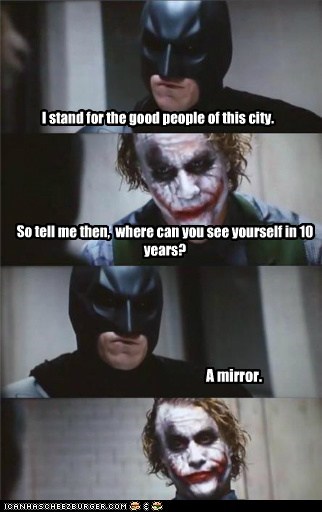 Now Who's the Joker?