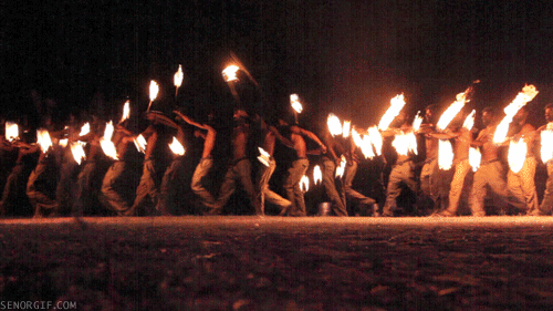 Fire Dancers