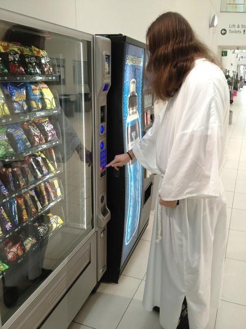 Jesus Saves...