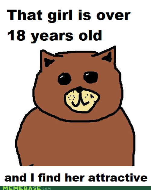 Legal age Bear strikes again