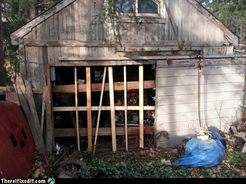 There, I Fixed the Garage Door!
