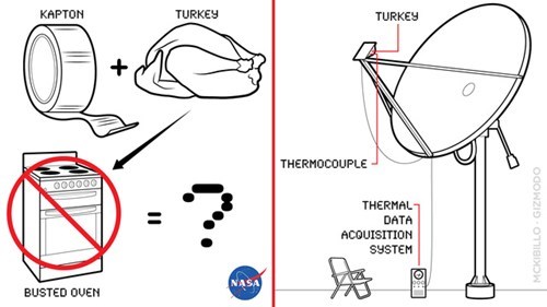 Cooking Your Turkey Like a True NASA Scientist