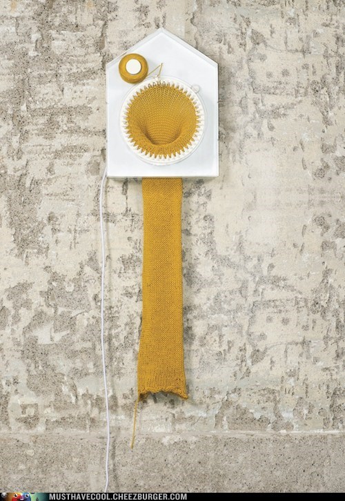 Knitting Clock