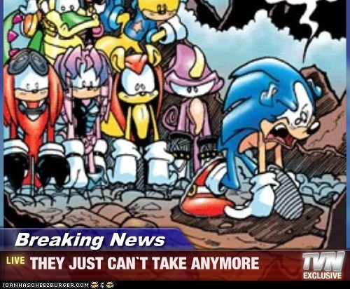 Breaking News - THEY JUST CAN`T TAKE ANYMORE