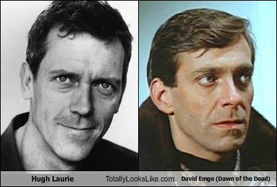Hugh Laurie Totally Looks Like David Emge (Dawn of the Dead)