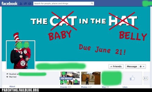 Facebook Baby Announcement