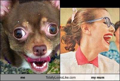 me Totally Looks Like my mum
