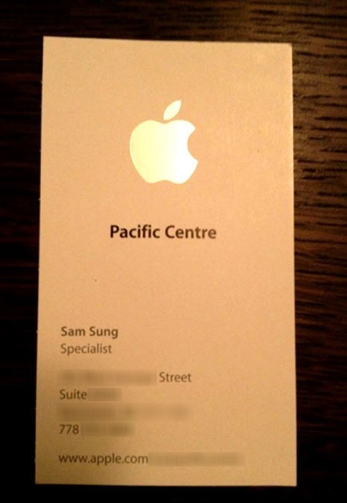 Just About the Worst Name an Apple Employee Can Have
