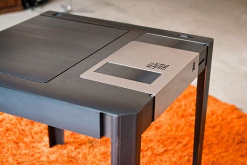 Must Have Nostalgia: Floppy Disk Table
