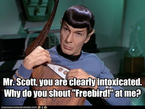 Spock Was Oblivious to the Ways of Southern Rock