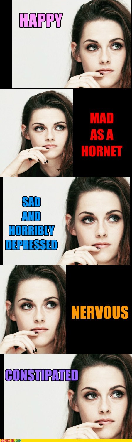 Kristen Stewart's Acting Expressions