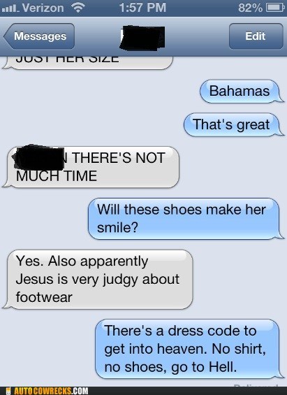 Shoes are MANDATORY