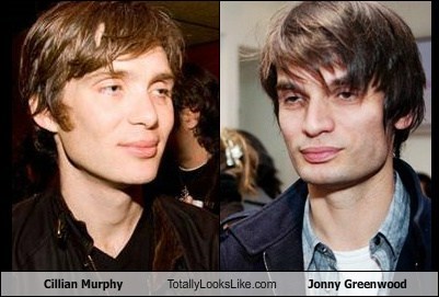Cillian Murphy Totally Looks Like Jonny Greenwood