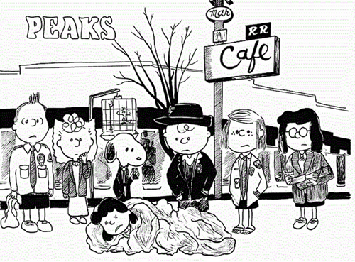 Charles Shulz's "Twin Peaks"