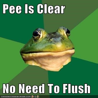 Environmentally Conscious Bachelor Frog