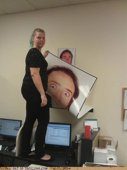 She Used the Big Printer