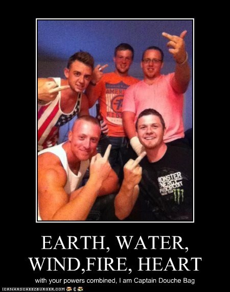 EARTH, WATER, WIND,FIRE, HEART