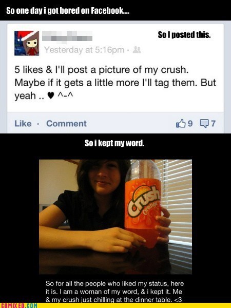 A Tasty Crush You've Got There