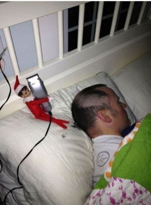 Elf on the Shelf FAIL
