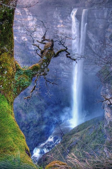 The Falls in Basque Spain