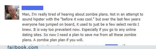 How to Escape Your Friend's Zombie Plan